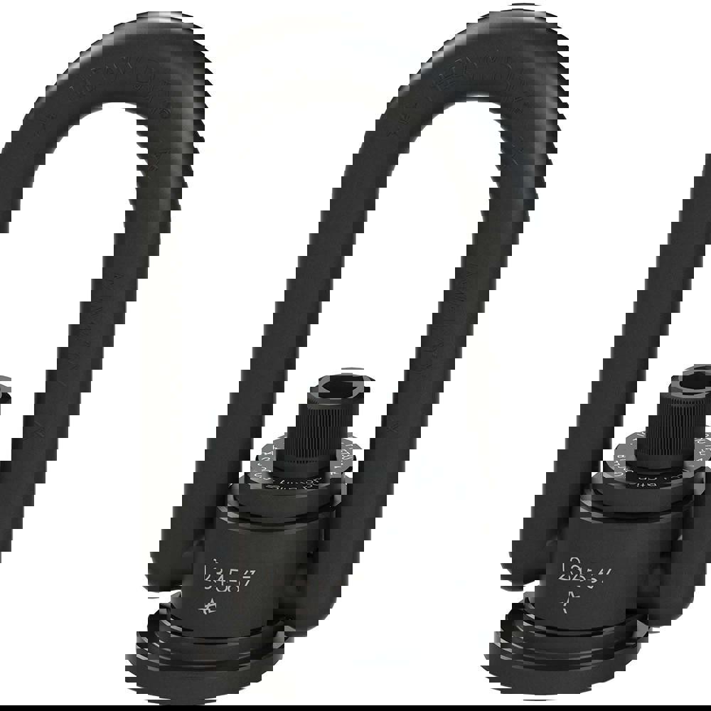 Weld Mount Hoist Ring: Weld-On, 24,000 lb Working Load Limit